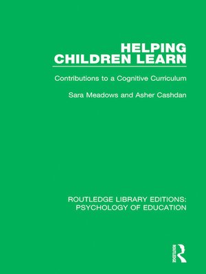 cover image of Helping Children Learn
